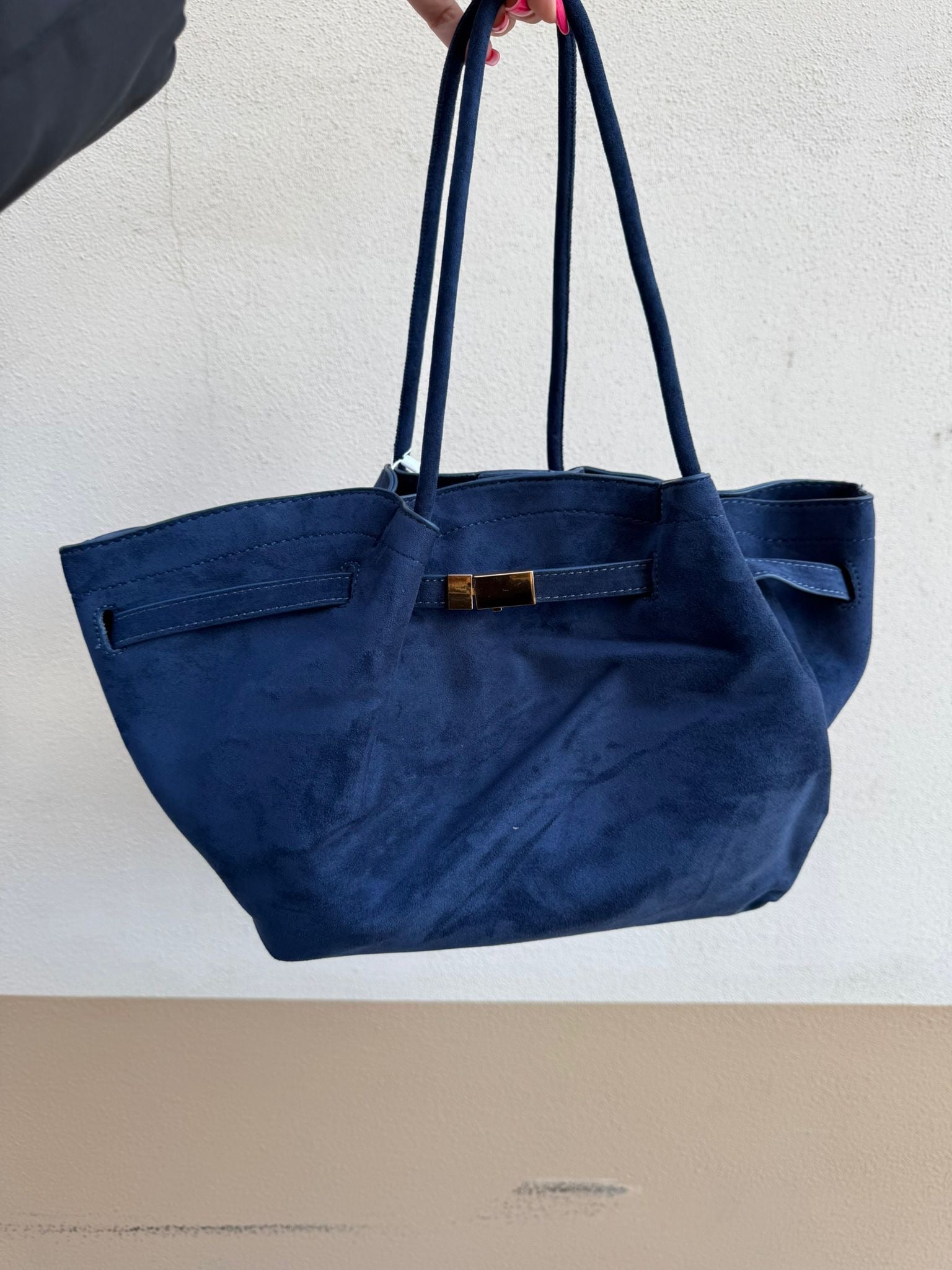 Borsa Kim camoscio