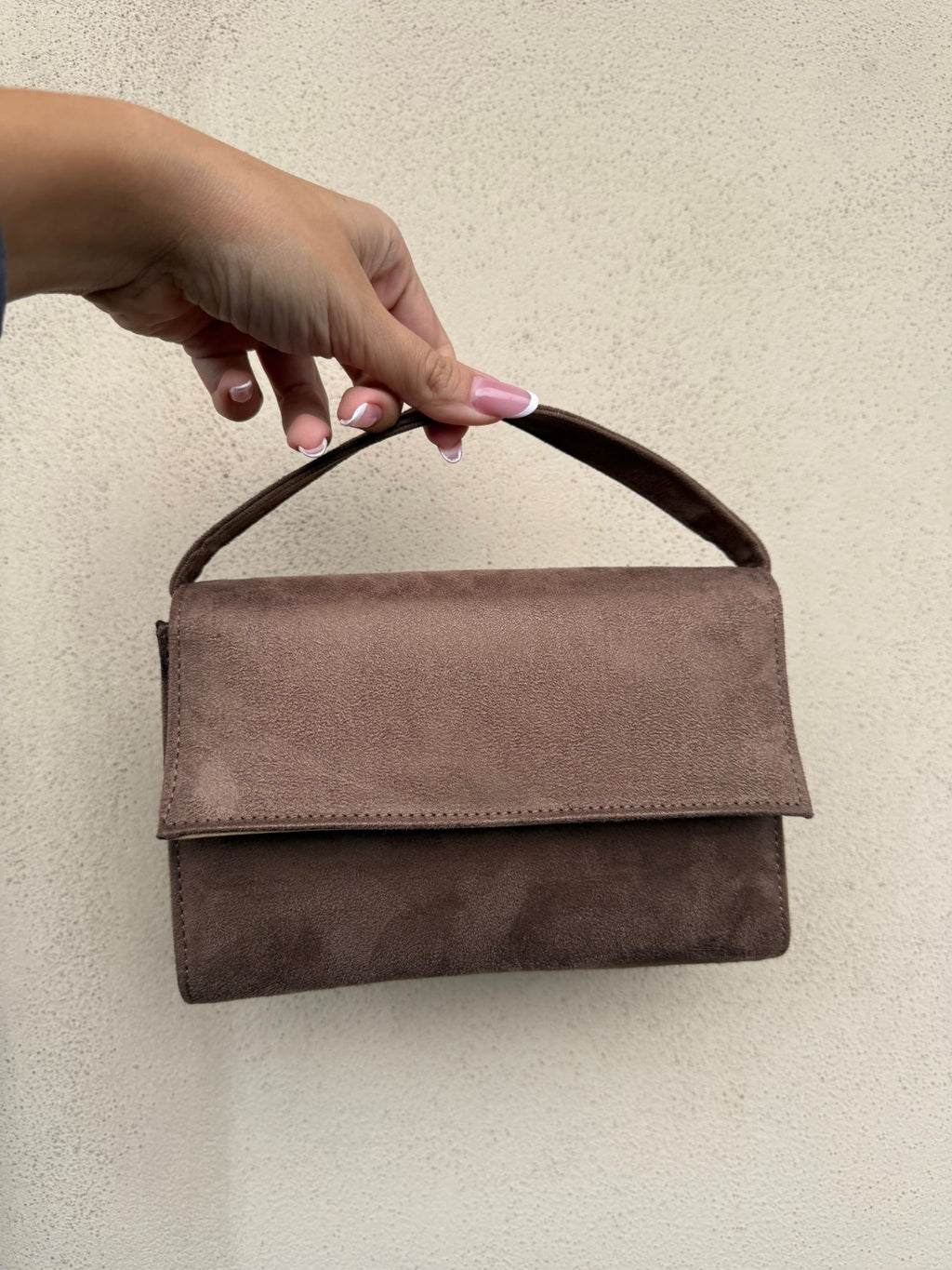 Borsa Mabel camoscio