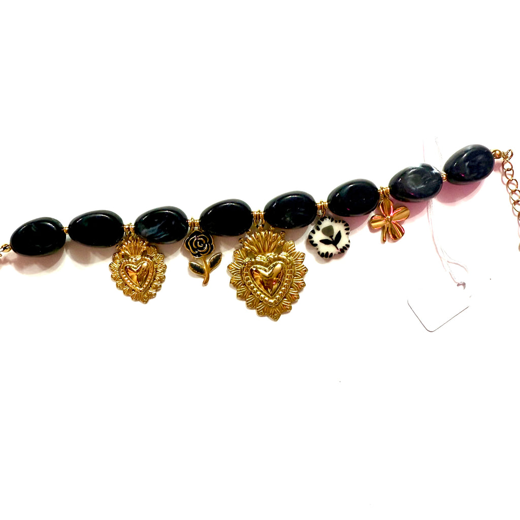 Bracciale Madreperla cuore sacro