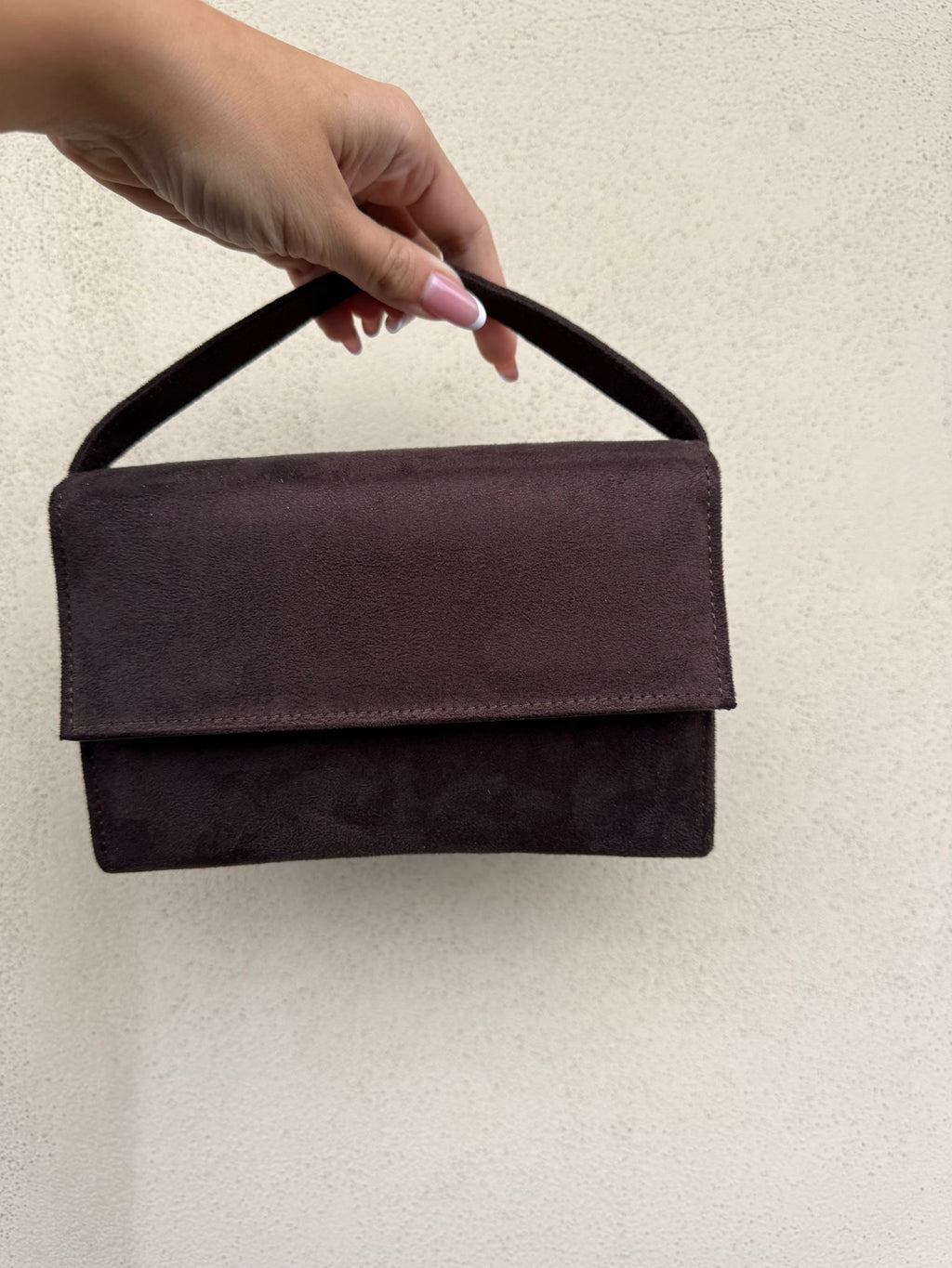 Borsa Mabel camoscio