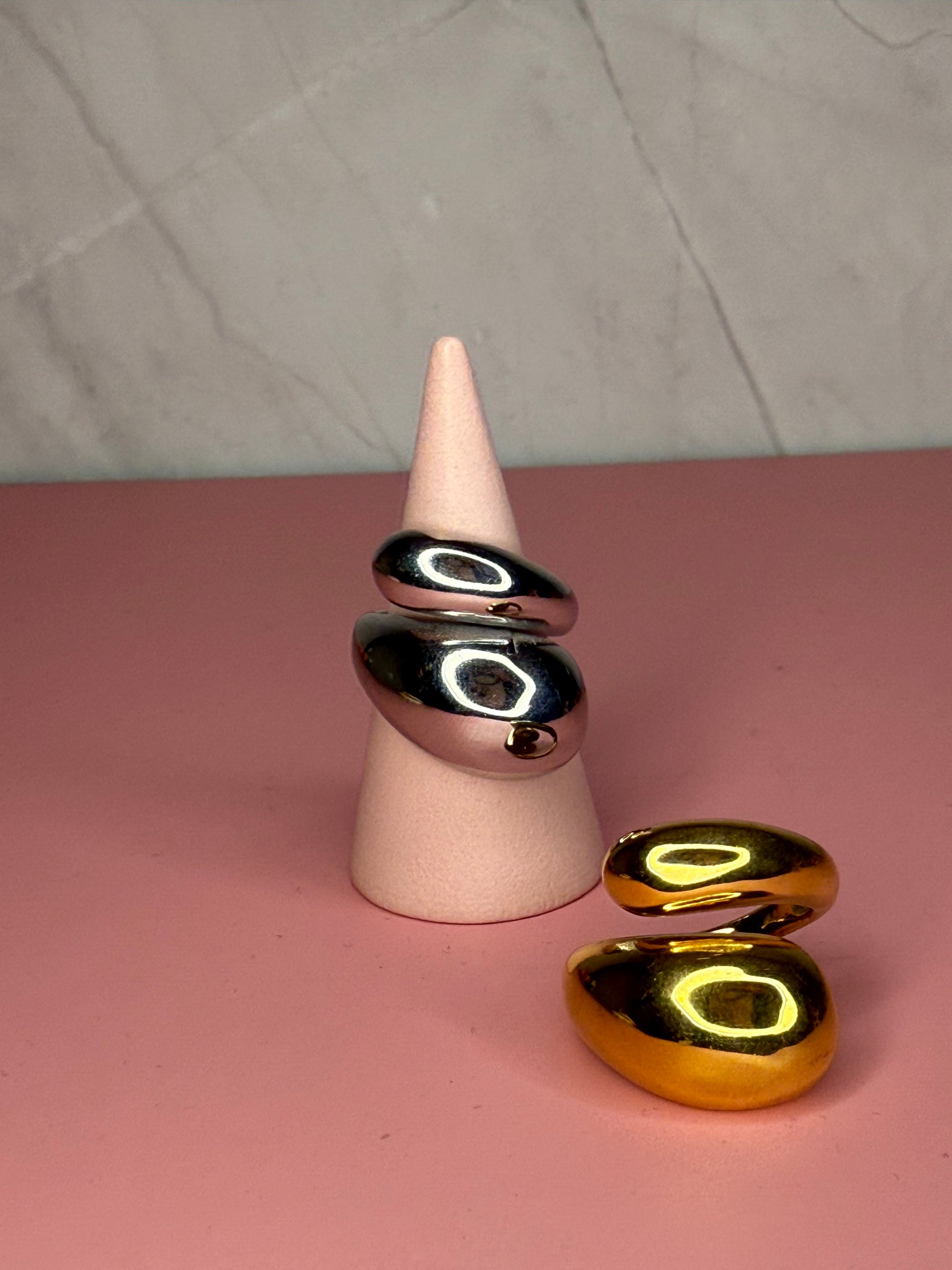 Anello Duo bombato