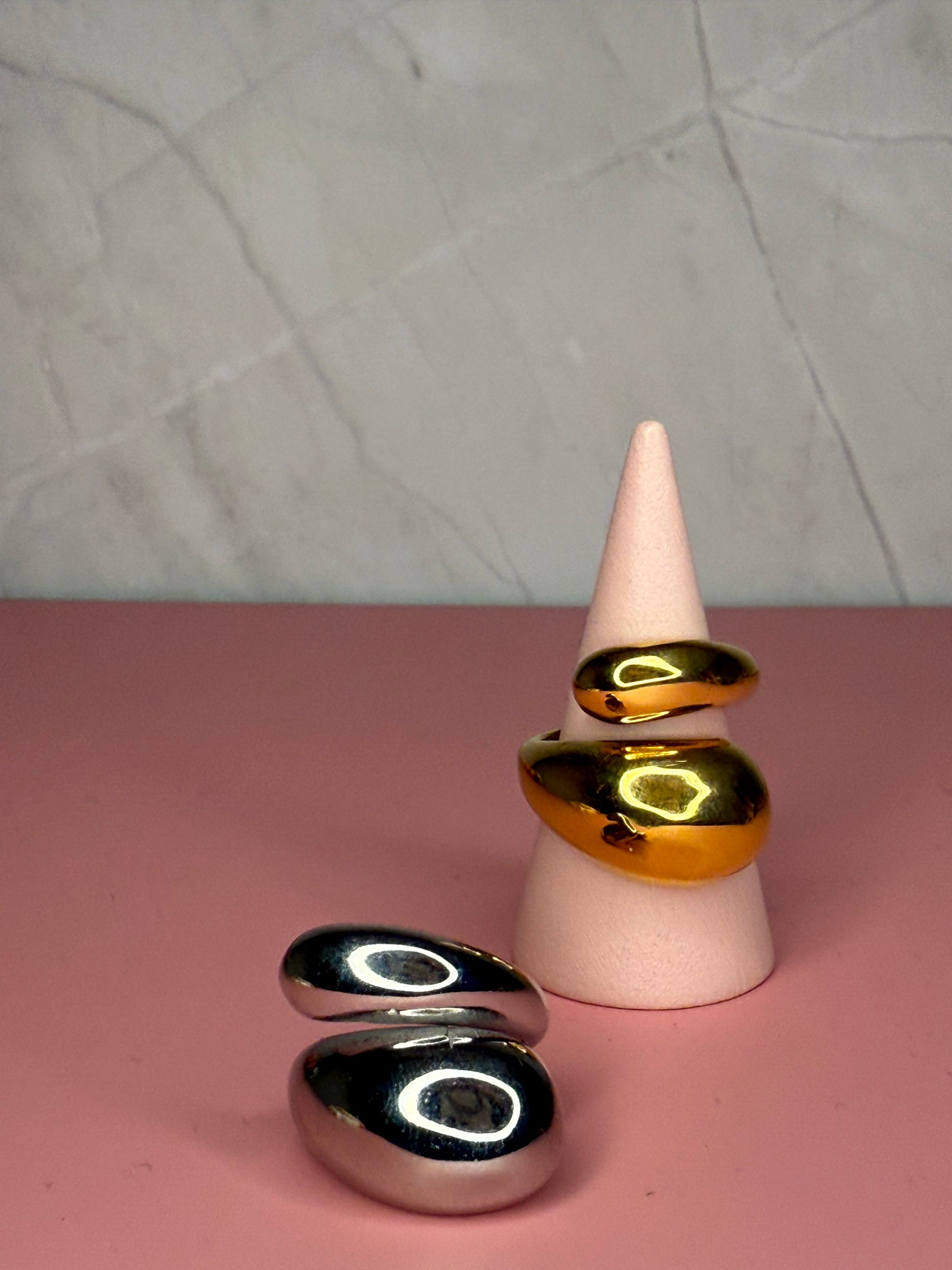 Anello Duo bombato