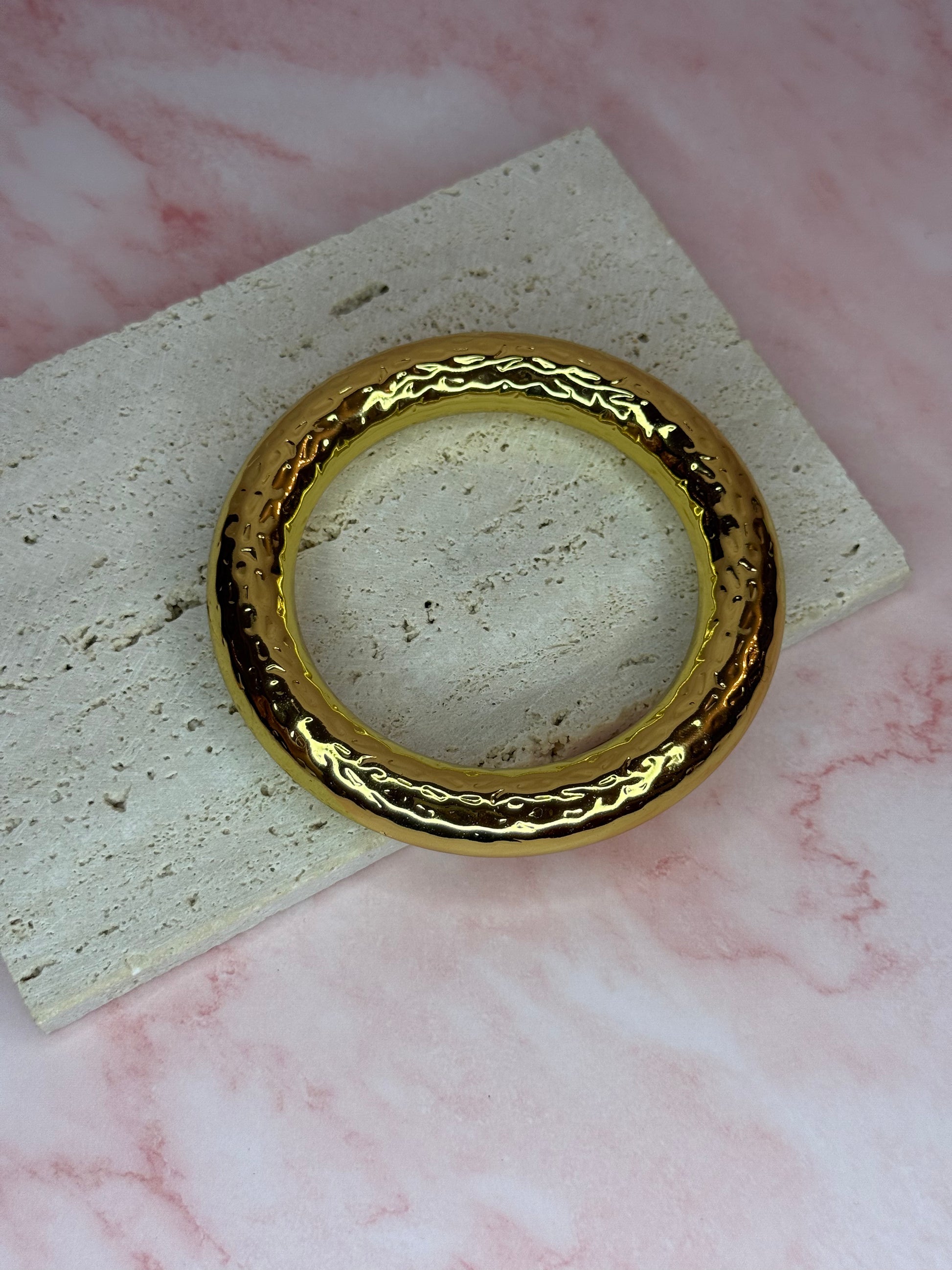 Bracciale Tondo martellato