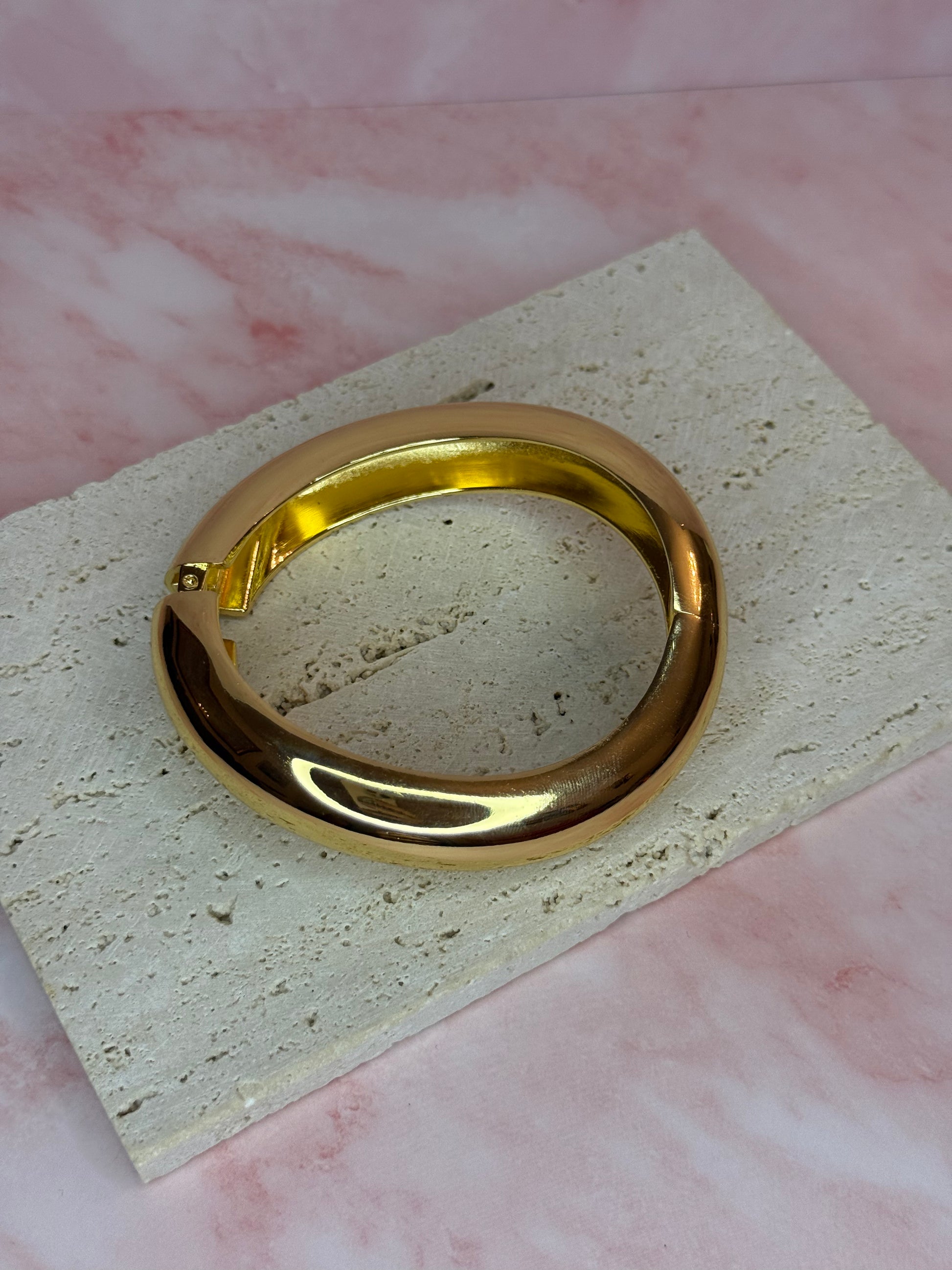 Bracciale rigido onda liscio