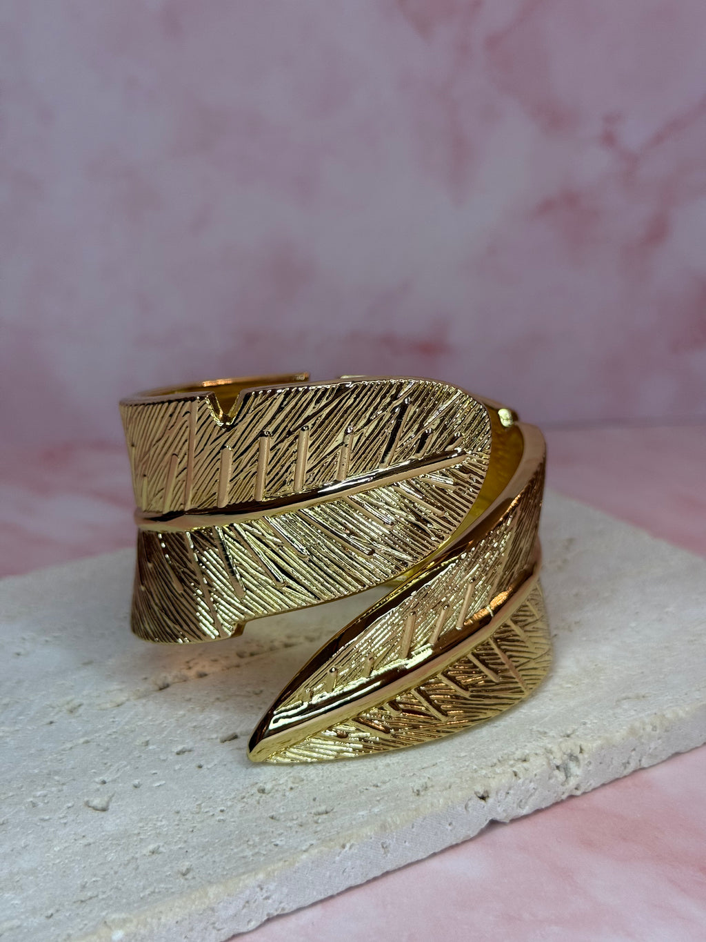 Bracciale rigido Foglie