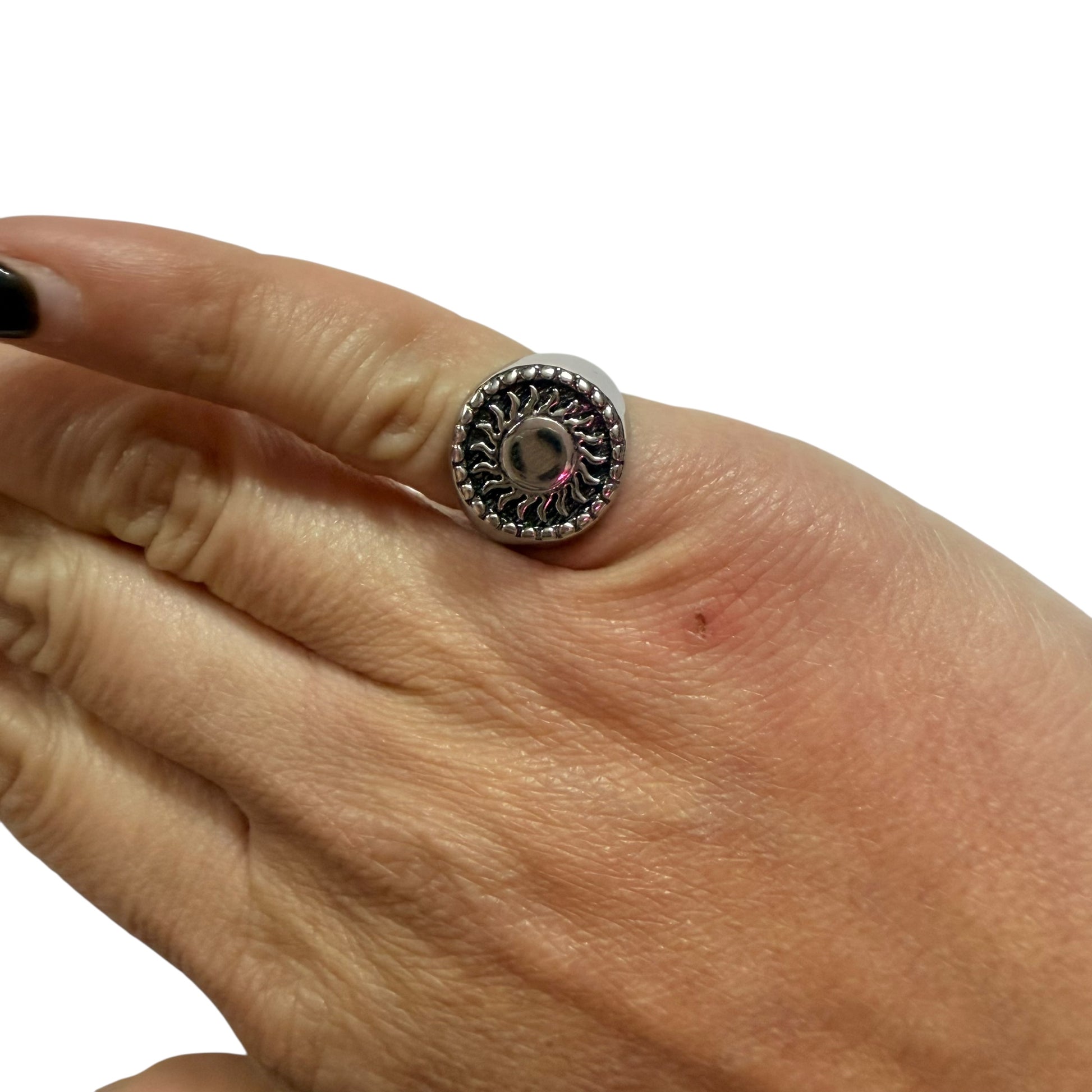 Anello chevalier sole