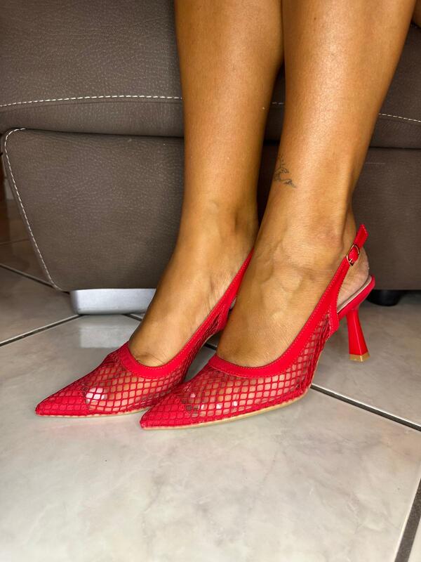 Decollètè Rete red