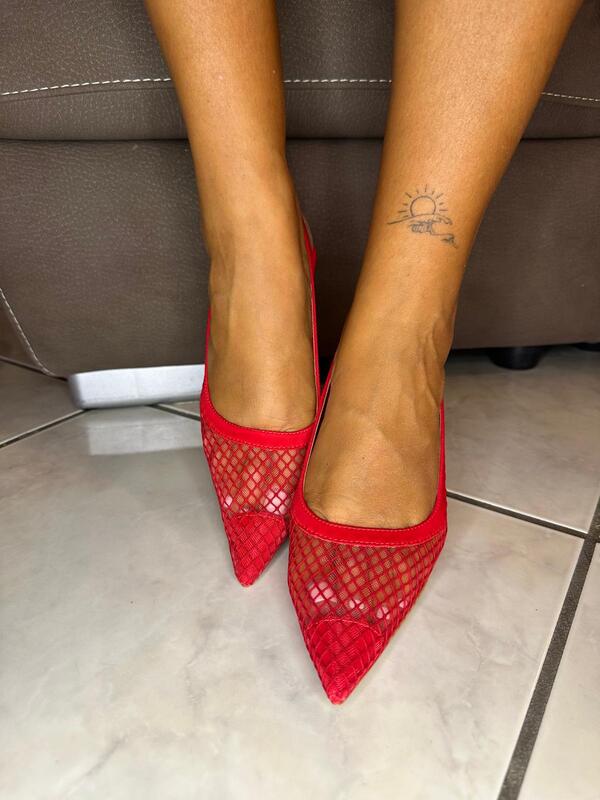 Decollètè Rete red