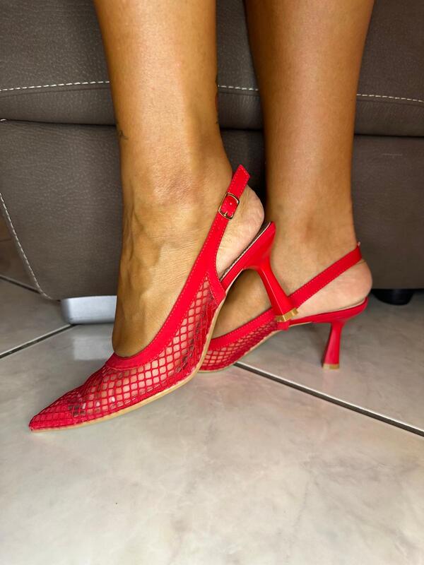 Decollètè Rete red