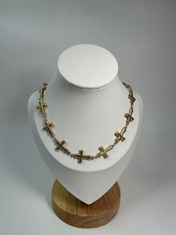 Collana multi croce