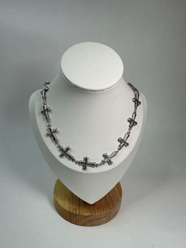 Collana multi croce