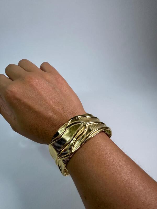 Bracciale rigido Onde big