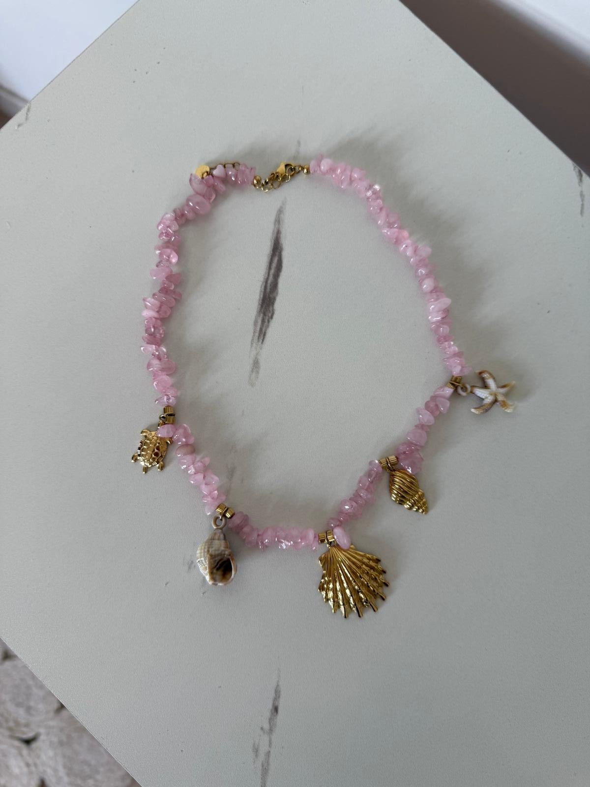 Collana pietre di mare