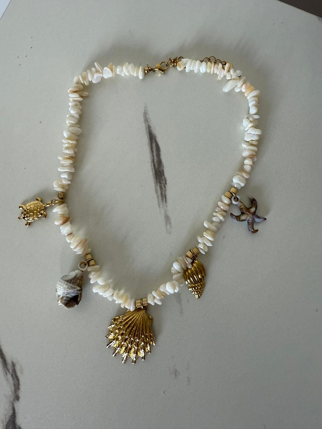Collana pietre di mare