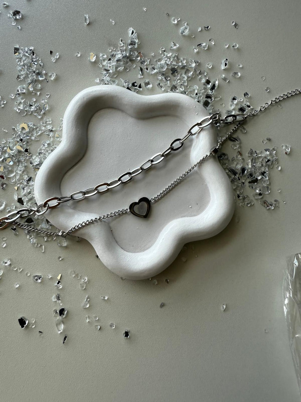 Bracciale duos heart