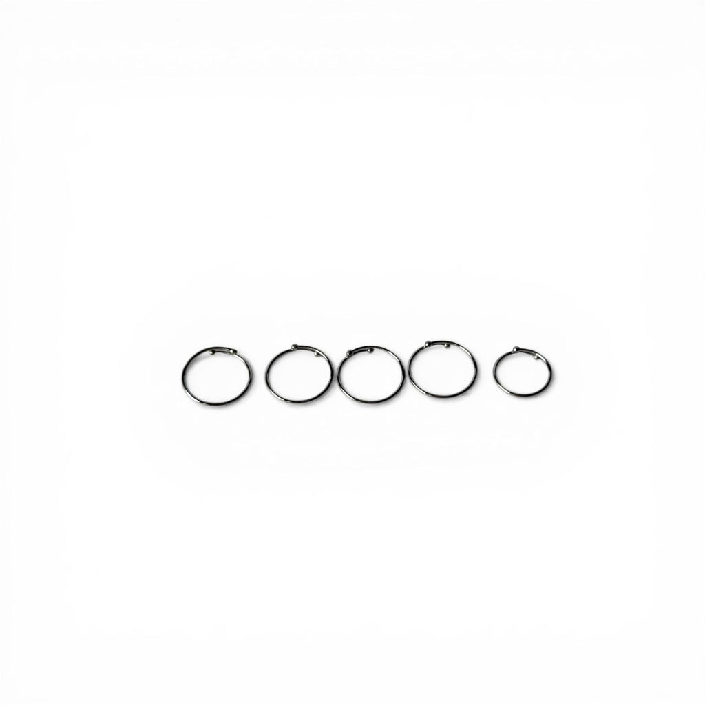 Set anelli 5 fedine
