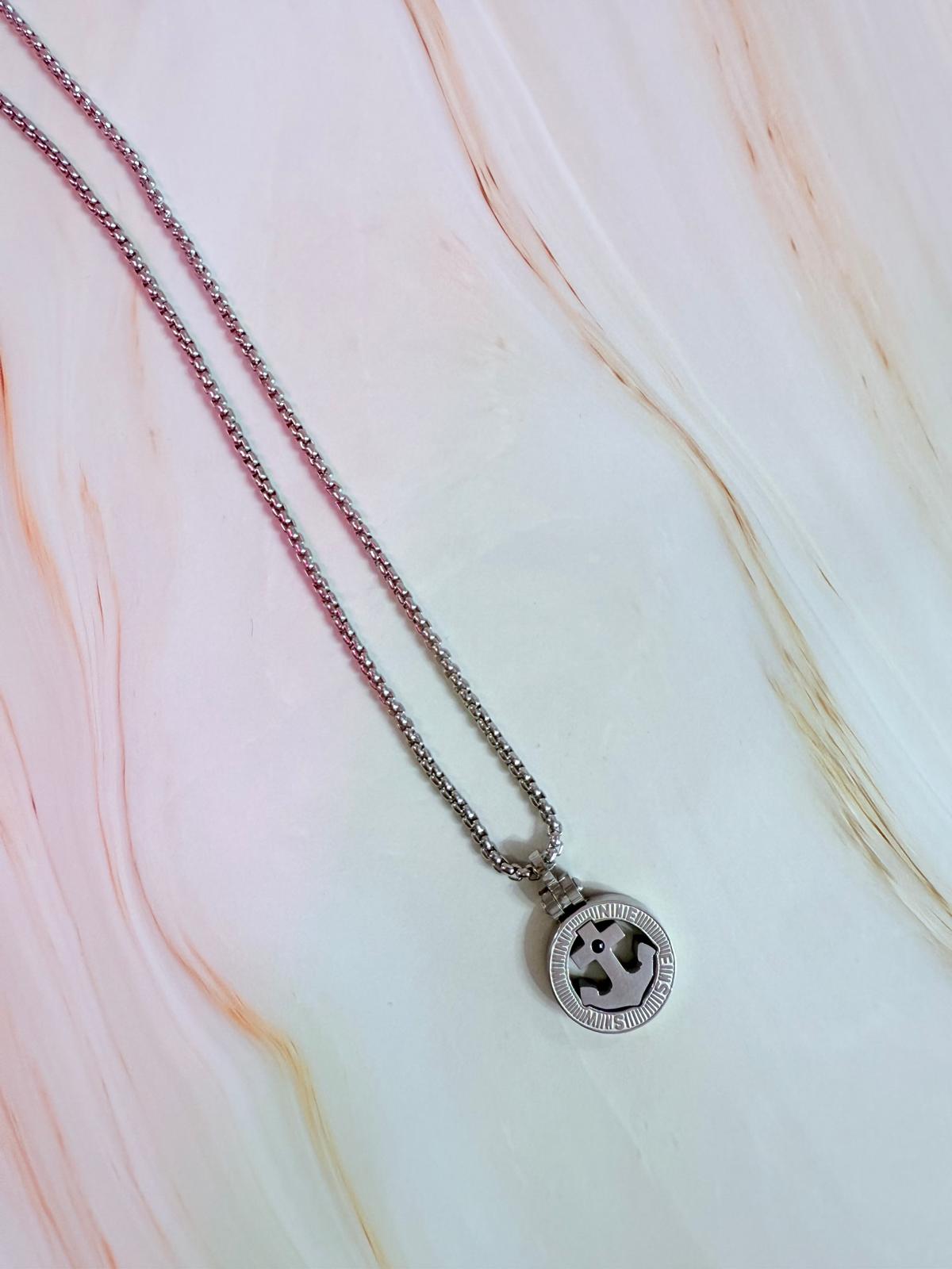 Collana uomo ancora